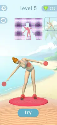 Matching Yoga 3D android App screenshot 1